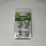 Jandorf Glass #60655 Cartridge Fast-acting Fuse, Agx Fsx 1AMP 250 V New. Fixed Price $6.95.