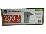 Ge Outdoor Main Circuit Breaker Panel Space 16 200A TM820RCUFLP New. Fixed Price $169.95.