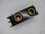 Square FSP-130 Fuse Block With (2) 20AMP Fustat Adapters Installed. Fixed Price $26.00.