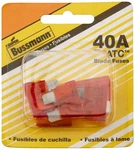 Bussmann (BP/ATC-40-RP Amp Blade Fuse, Count Of 5 (pack 1), Orange. Fixed Price $8.37.