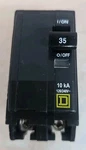 Square D QOB235 Miniature Circuit Breaker A, Pole, 120/240 Vac. Fixed Price $24.69.