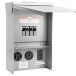 Electrical Outlet Boxes Temporary Power Panel Weatherproof Rv Receptacle .... Fixed Price $169.47.