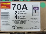 Square D HOM24L70S 70A 240V 1PH New. Fixed Price $30.00.