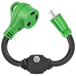 30 Amp To 110V Rv Power Adapter With Overload Protection & Circuit Breaker Fo.... Fixed Price $45.51.