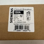 Siemens QS2150 Breaker 2POLE 150A 120/240V New Ready To Ship. Fixed Price $77.99.