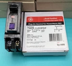 New Circuit Breaker Ge THQL1120PDF Amp Pole 10KA Plug On Neutral Afci/gfci. Fixed Price $39.99.