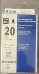 Eaton 20A Circuit Breaker Gfci BRN220GFCS 2-POLE 120/240V. Fixed Price $72.48.