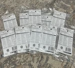 Lot (10) New Schneider Electric Square QO1LO Handle Clamp Lock Out Q01LO. Fixed Price $29.99.