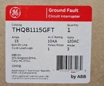 Ge Abb THQB1115GFT 1P-15A-120VAC Gfi Circuit Breaker New. Fixed Price $75.00.
