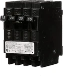 Siemens Q21520CT Triplex Two Outer Amp Single-pole And One Inner. Fixed Price $32.00.