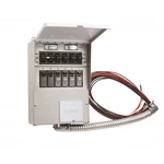 Reliance 506C 120/240-VOLT 50-AMP 6-CIRCUIT Pro/tran Indoor Transfer Switch. Fixed Price $309.00.