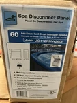 Midwest Electric Products Amp Gfi Spa Disconnect Panel UG412RMW260P. Fixed Price $200.00.
