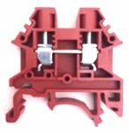 Rail Terminal Blocks 10 Quantity DK4N-RD Red Dinkle Awg Gauge 30A 600V. Fixed Price $13.49.