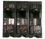 Lot Of 3 Siemens Q140 Single Pole 40A Type Qp Circuit Breakers New. Fixed Price $25.00.