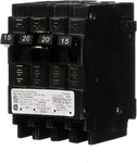 Q21520CT Triplex Two Outer Amp Single-pole And One Inner Double-pole. Fixed Price $55.71.