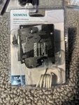Siemens Q115DFP 15A Type QFGA2 Afci/gfci Dual Function Circuit Breaker. Fixed Price $27.87.