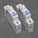 (2) Dayton Iec Supplementary Protector 5ZUW0, 4A, 277VAC, 1 Pole, Thermal Mag. Fixed Price $24.95.
