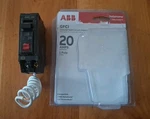Abb 20A Single-pole Ground Fault Breaker With Self-test THQL1120GFTA. Fixed Price $21.99.