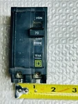 New Square QO270 Amp Pole Circuit Breaker Type 120/240V Mini Old Stock. Fixed Price $96.98.