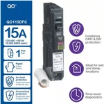 Square QO115DFC 15A Dual Function Afci/gfci Breaker New. Fixed Price $49.99.