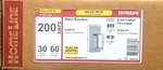 Square Main Circuit Load W/cover & Breakers Value Pack HOM3060M200PCVP. Fixed Price $209.99.