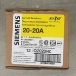 Q2020NC (box Of 12, No Clip) - Siemens Amp Tandem Breaker. Fixed Price $197.99.
