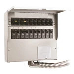 Reliance 510D 120/240-VOLT 50-AMP 10-CIRCUIT Pro/tran Indoor Transfer Switch. Fixed Price $399.00.