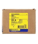 New Square QOU220VH Amps 120/240 Volts Two Pole Standard Circuit Breaker. Fixed Price $50.00.