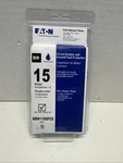 Eaton BRN115GFCS Single Pole, 15A, 120-VOLT Ground Fault Circuit Breaker. Fixed Price $34.99.