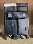 New Eaton BAB2025 25A 10KAIC 240V 2-POLE Circuit Breaker Sacramento Black. Fixed Price $46.00.