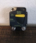 Blue 7036 187 Series 30AMP Circuit Breaker Panel Mount - New Sealed. Fixed Price $42.99.