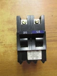 Fpe American Circuit Breaker 2P, 20A, Cat# NAA220 .. I-17C. Fixed Price $22.50.