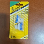 Cooper Bussmann 15A Heavy-duty Dual-element Plug Fuses BP/S-15 2 Pack. Fixed Price $13.49.