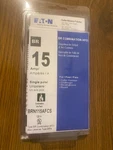 Eaton BRN115AFCS - Amp Pole Combination Afci Brand New Fee Shipping. Fixed Price $37.97.