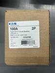 Eaton CCV2100 100-AMP 2-POLE Type Tenant Main Circuit Breaker 10K Aic Nib. Fixed Price $175.00.