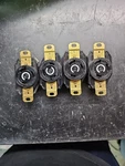 Lot 4 New Hubbell HBL2630 Twist-lock Receptacle 277V 30A Grounding Nema L7-30R. Fixed Price $83.00.