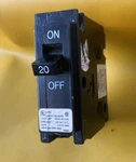 General Switch GS20H Amp Single Pole Breaker C120, BR120. Fixed Price $15.00.