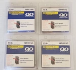 4X Circuit Breaker QO115C - Square By Schneider Electric 15A Single Pole Lot. Fixed Price $52.00.