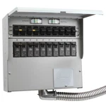 Reliance 310C 120/240-VOLT 30-AMP 10-CIRCUIT Pro/tran Transfer Switches. Fixed Price $439.00.