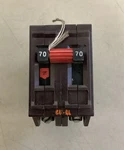 Wadsworth A270, Amp, Pole, Type 240V Circuit Breaker 70A, Tested A270N. Fixed Price $92.00.