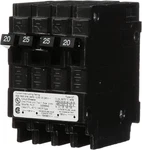 Q22025CT 25-AMP Double Pole Two 20-AMP Single Circuit Breaker. Fixed Price $80.37.