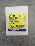 Square D QOB1201021 Circuit Breaker 20A 1-POLE W/ Shunt Trip 120/240V Plug-on. Fixed Price $95.00.