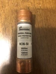 22 Pieces Eaton BP/NON-50, 50A Bussmann General Purpose Fuses, 250VAC 125 Vdc. Fixed Price $65.00.