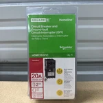 Square D HOM220GFIC 20A Circuit Breaker & J. Fixed Price $89.99.