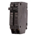 New Ge THQLT1515 15A/15A 2-1P 120/240V Tandem Plug-in Circuit Breaker. Fixed Price $18.50.