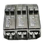 Lot Of (3) Eaton Cutler Hammer Duplex BD2020 Circuit Breakers - New. Fixed Price $39.99.
