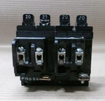 Lot Of Pushmatic P2020 Twin Pole Amp 120V Circuit Breaker W/ Shield. Fixed Price $38.00.