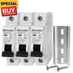 3PCS Miniature Circuit Breaker 120V/240V Ac Pole 6AMP Smart. Fixed Price $27.09.