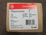 General Electric THQMV150WL Amp Pole 120 Volt 22 Ka Circuit Breaker. Fixed Price $219.99.