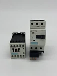 Siemens 3RV1011-1KA10 And 3RT1016-1AK61 Bundle Circuit Breakers. Fixed Price $175.00.